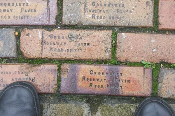 Brick paving