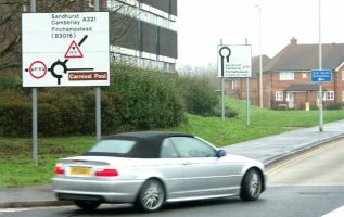 Signs on Wellington Road