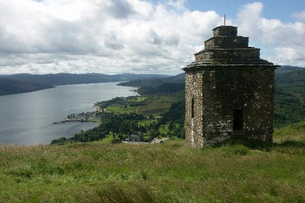 Watch tower over Inveraray