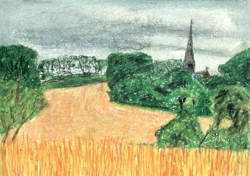 Church field and church