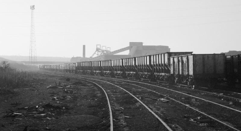 Bentinck colliery from the railway