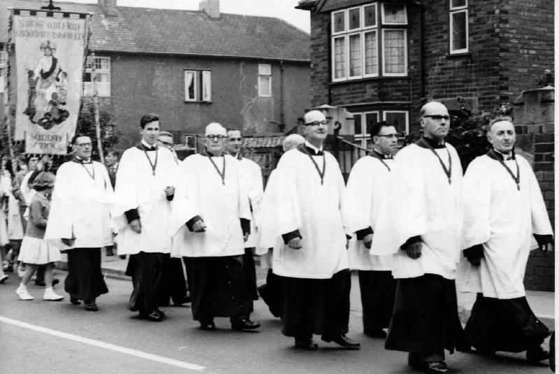 Whit walk  Kirkby - early 1960s