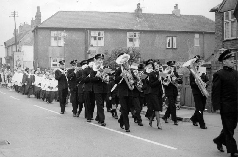 Whit walk Kirkby - 1960s