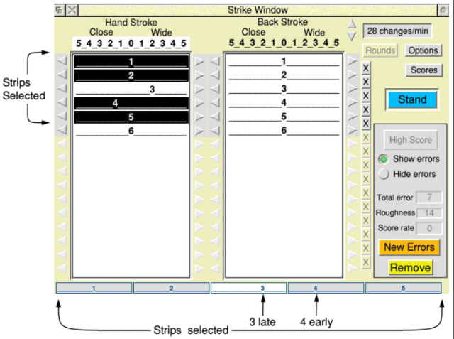 Rel time display in use