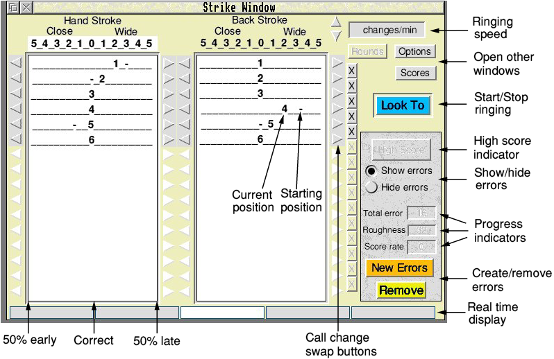 Main window diagram