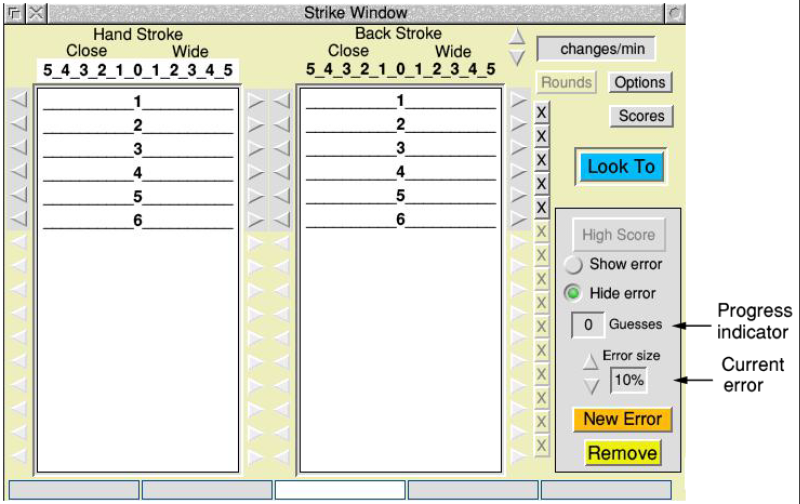 Main window with single error